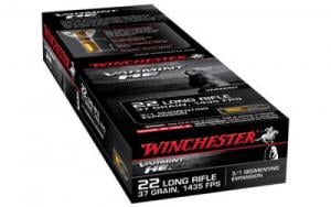 Winchester Varmint HE .22 LR Hollow Point Segmenting 50rd box - S22LRFSP Winchester Varmint HE .22 LR Hollow Point Segmenting 50rd box - S22LRFSP