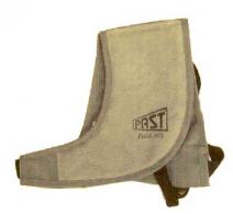PAST Field Recoil Shield Tan Cloth w/Leather Pad Ambidextrous - 350010 PAST Field Recoil Shield Tan Cloth w/Leather Pad Ambidextrous - 350010