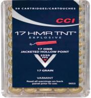 .17 HMR 17 Grain TNT Hollow Point - 53 .17 HMR 17 Grain TNT Hollow Point - 53