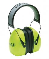 Leightning L3 Hi-Visibility Earmuff Bright Green - 1013941