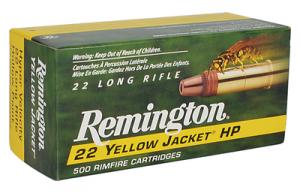 Yellow Jacket Hyper Velocity .22 Long Rifle 33 Grain Truncated C