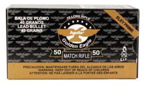 Aguila .22 Long Rifle Match 40 Grain Solid Point - 1B222503 Aguila .22 Long Rifle Match 40 Grain Solid Point - 1B222503