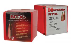 Lead Free Rifle Bullet .22 Caliber .224 Diameter 35 Grain NTX - 22240 Lead Free Rifle Bullet .22 Caliber .224 Diameter 35 Grain NTX - 22240