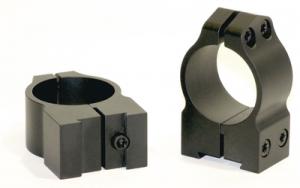 Warne Fixed 1 Inch Grooved Receiver Ring Set - 2B1M