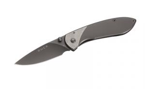 Nobleman Folding Knife with Single Drop Point 2.63 Inch Titanium - 5860
