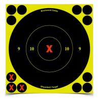 Shoot-N-C 6-Inch Round X-Bullseye Targets 60 Per Package Plus 24 - 34560