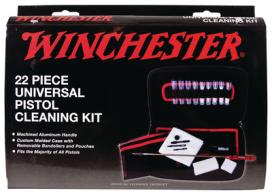Winchester Universal Pistol Cleaning Kit 22 Piece In Custom Fit - 363240 Winchester Universal Pistol Cleaning Kit 22 Piece In Custom Fit - 363240