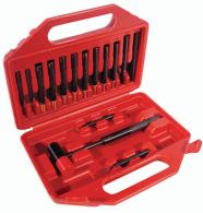 Winchester Brass And Steel Punch Set 15 Piece In Molded Case