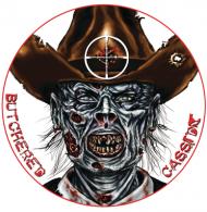 Zombie Dots Targets Butchered Cassidy Eight Inch Diameter 10 Per