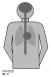 Law Enforcement Silhouette Anatomy Targets 100 Per Pack - 40731