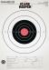 25 Yard Pistol Slowfire Orange Bullseye 12 Per Pack - 45723