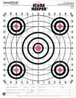 100 Yard Rifle Sight In Target Orange Bullseye 12 Per Pack - 45726 100 Yard Rifle Sight In Target Orange Bullseye 12 Per Pack - 45726