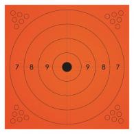 Adhesive Targets 6x6 Inches Orange 10 Pack - 45774