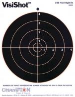 VisiShot 8 Inch Bullseye Target 10 Per Pack - 45802 VisiShot 8 Inch Bullseye Target 10 Per Pack - 45802