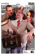 Zombie Poster Targets 24x45 Inches Street Attack 10 Per Pack - 46072