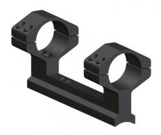 Muzzleloader 1 Piece Ring and Base Set High Matte Black Traditio