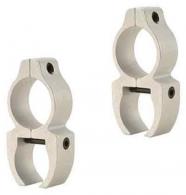 Leupold Rifleman Detachable See-Thru High 1 Inch Silver Scope Rings - 57400