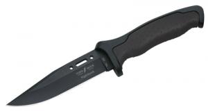Tops Short Nighthawk Fixed Blade Knife 4.875 Inch Blade Black Ox - 3645