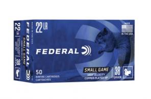 Game-Shok .22 Long Rifle 38 Grain Copper Plated Hollow Point - 712