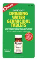 Emergency Germicidal Drinking Water Tablets 50 Per Bottle