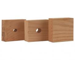 Wheeler Set of 3 Replacement Oak Bushings for Wheeler Barrel Vis - 844879 Wheeler Set of 3 Replacement Oak Bushings for Wheeler Barrel Vis - 844879