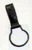 C-Cell Flashlight/Straight Baton Holder Black - 88631