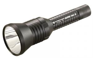 Super Tac Flashlight with Holster Uses 2 Lithium Batteries Black - 88709