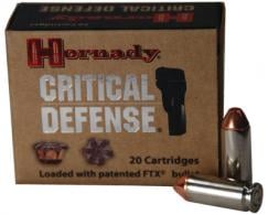 Critical Defense 10mm 165 Grain Flex Tip Expanding Critical Defense 10mm 165 Grain Flex Tip Expanding
