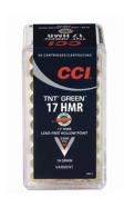 TNT Green .17 HMR 17 Grain Lead Free Hollow Point 400 Per Can - 975 TNT Green .17 HMR 17 Grain Lead Free Hollow Point 400 Per Can - 975