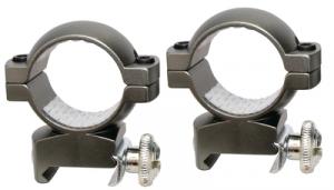 1 Inch Aluminum Scope Ring High Matte Silver - A793MA