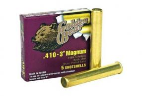 Golden Bear Buck Round .410 GA 3 IN. 5 Pellets 4 Round