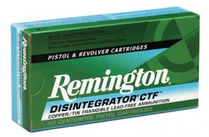 Disintegrator .38 Special 110 Grain Copper/Tin Frangible - CTF38SPLA