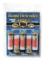 Lightfield Less Lethal Home Defense Rubber Double Ball 20 GA 2-3/4"  5rd pack - DBHD-20
