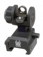 Re-Designed Spring Actuated A2 Back Up Iron Sight (BUIS) Black