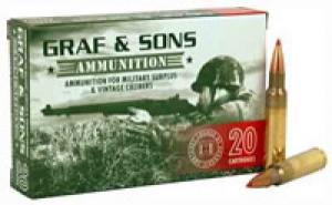 7.5x55 Swiss 168 Grain A-Max 20 Per Box - HRN80488