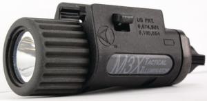 M3X White LED Tactical Illuminator 1913 Rail Mount Black - M3X-700-A3