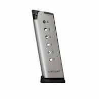 Mec-Gar 1911 Officer Magazine 7RD 45ACP Nickel - MGCO4507NPF Mec-Gar 1911 Officer Magazine 7RD 45ACP Nickel - MGCO4507NPF