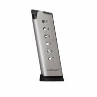 Mec-Gar MGCO4507 1911 Officer Magazine 7RD 45ACP Nickel - MGCO4507NPF