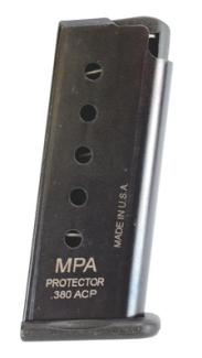 Magazine For MPA Protector Subcompact .380 ACP 6 Round - MPA380-70