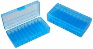 P50 Fliptop Box Handgun .45 ACP/10mm/.40 S&W/.41 AE Clear Blue - P50-45-24