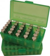 P50 Fliptop Box Handgun .380-9mm Clear Green - P50-9M-16