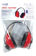 QM 24+ Earmuff Multiple Position Earmuff Red/Black Nosie Reducti - QM24PLUS QM 24+ Earmuff Multiple Position Earmuff Red/Black Nosie Reducti - QM24PLUS