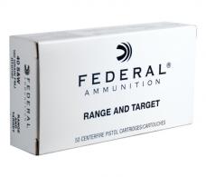 Federal Range and Target Handgun Ammunition .40 S&W 180 Grain Fu - RT40180
