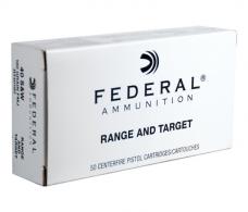 Federal Range and Target Handgun Ammunition .40 S&W 180 Grain Fu - RT40180 Federal Range and Target Handgun Ammunition .40 S&W 180 Grain Fu - RT40180
