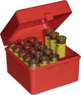 Flip-Top Shotshell Case Holds 25 Rounds 20 Gauge and 3 Inch Magn - S-25-20-30