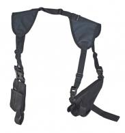 Deluxe Shoulder Horizontal Holster Size 12 Black Ambidextrous - WSHD 12