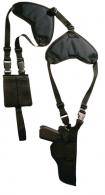 Deluxe Shoulder Vertical Holster Size 14 Black Ambidextrous - WSHDV 14 Deluxe Shoulder Vertical Holster Size 14 Black Ambidextrous - WSHDV 14