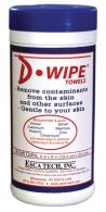 D-Wipe Disposable Towels 40 Wipes Per Container 12 Per Case