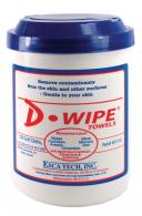 D-Wipe Disposable Towels 150 Per Container 8 Per Case