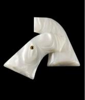 Cowboy Action Grip Ruger XR3, New Models, Vaquero, Blackhawk and Single Six White Pearlized Polymer - 79070 Cowboy Action Grip Ruger XR3, New Models, Vaquero, Blackhawk and Single Six White Pearlized Polymer - 79070